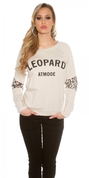 Trendy KouCla Pullover "Leopard"